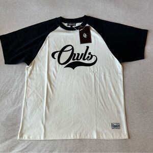 Black and White Raglan Shirt